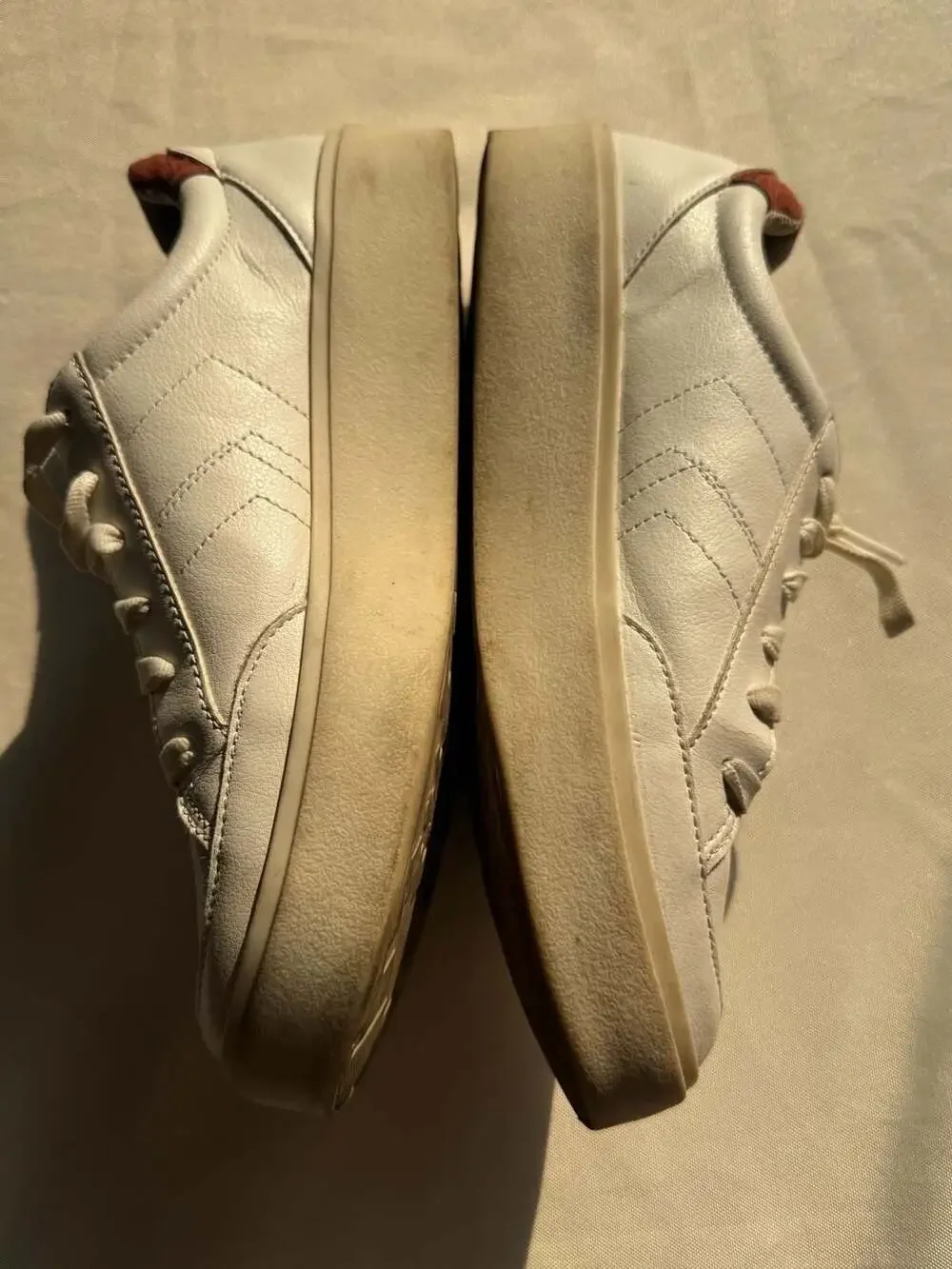 Dr. Scholl’s Madison Lace Platform Sneakers White Women’s Size 9